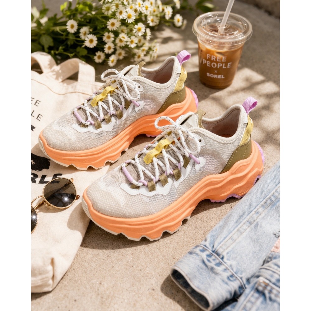 Free People x Sorel Kinetic Breakthru Conquest Sneakers Chunky Shoes Size 10.5